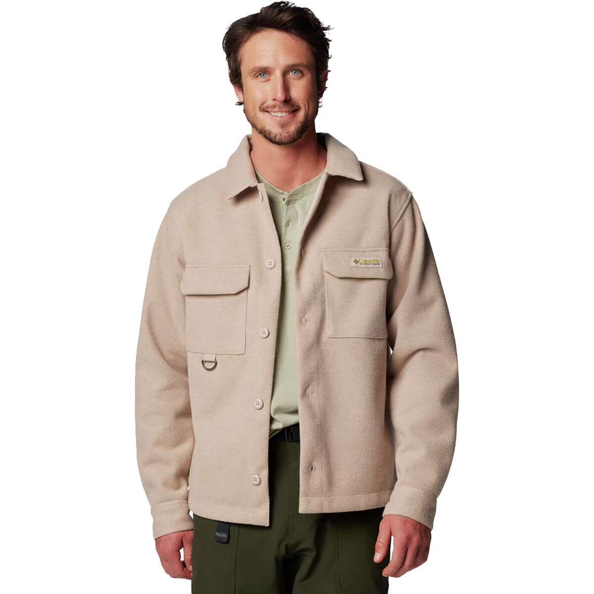 Image of Columbia Wallowa Shirt Jacket - Men's Crushed Clay, XL