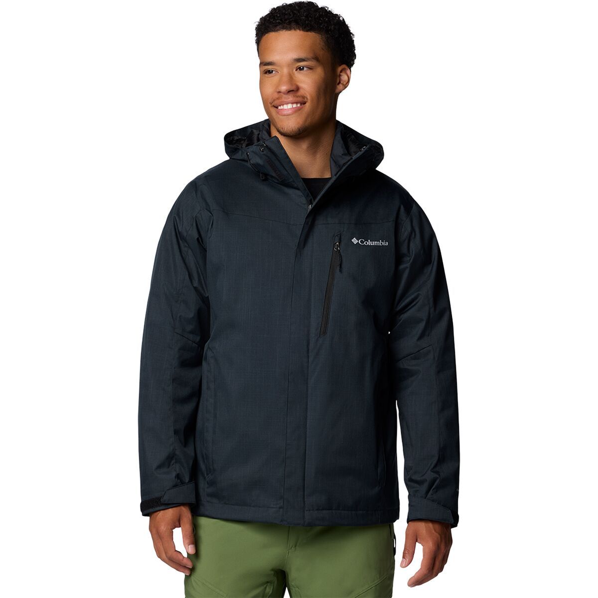 Image of Columbia Whirlibird V Interchange Jacket - Men's Black Melange, S