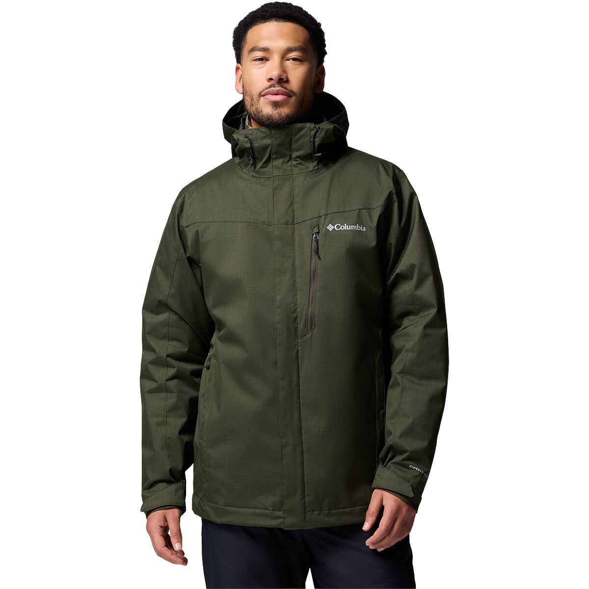 Image of Columbia Whirlibird V Interchange Jacket - Men's Greenscape Melange, M