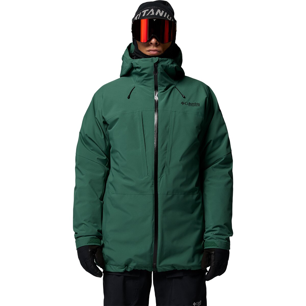 Image of Columbia Winter District II Interchange Jacket - Men's Rain Forest, M