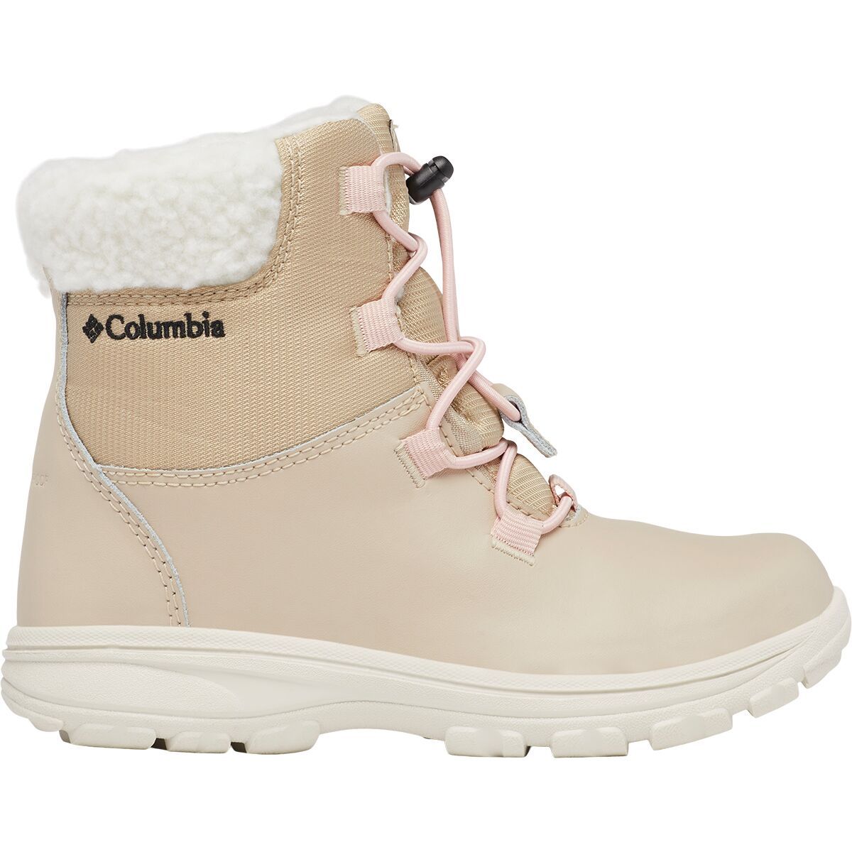 Image of Columbia Moritza Boot - Little Kids' Ancient Fossil/Dusty Pink, 12.0