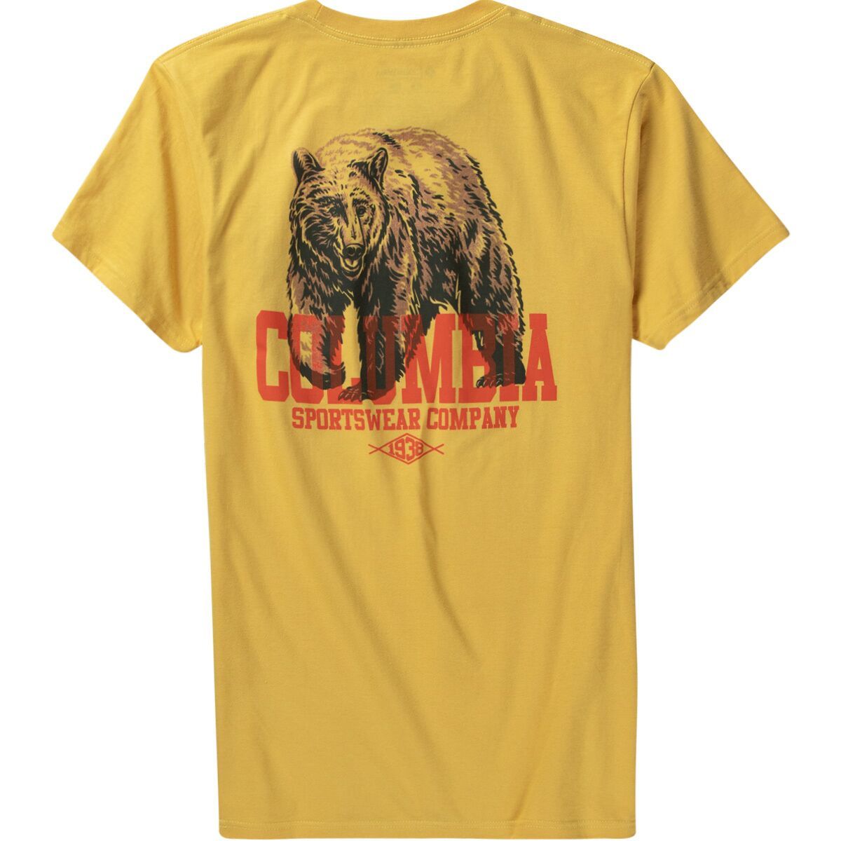 Columbia Cody Short-Sleeve T-Shirt - Men's Mustard, S