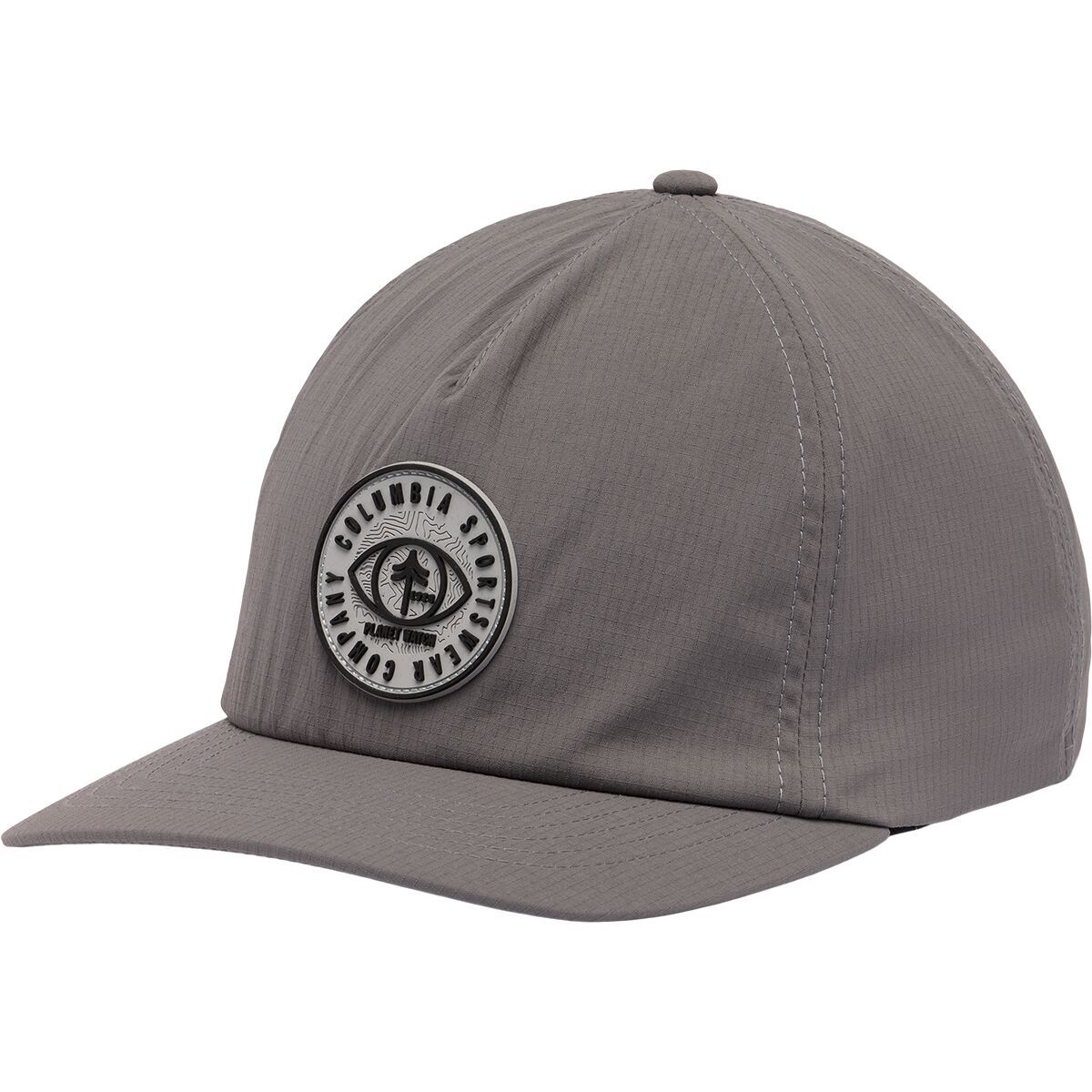 Image of Columbia Alta Crest 3D Stretch Snapback Hat City Grey/Peaked Lifestyle, One Size