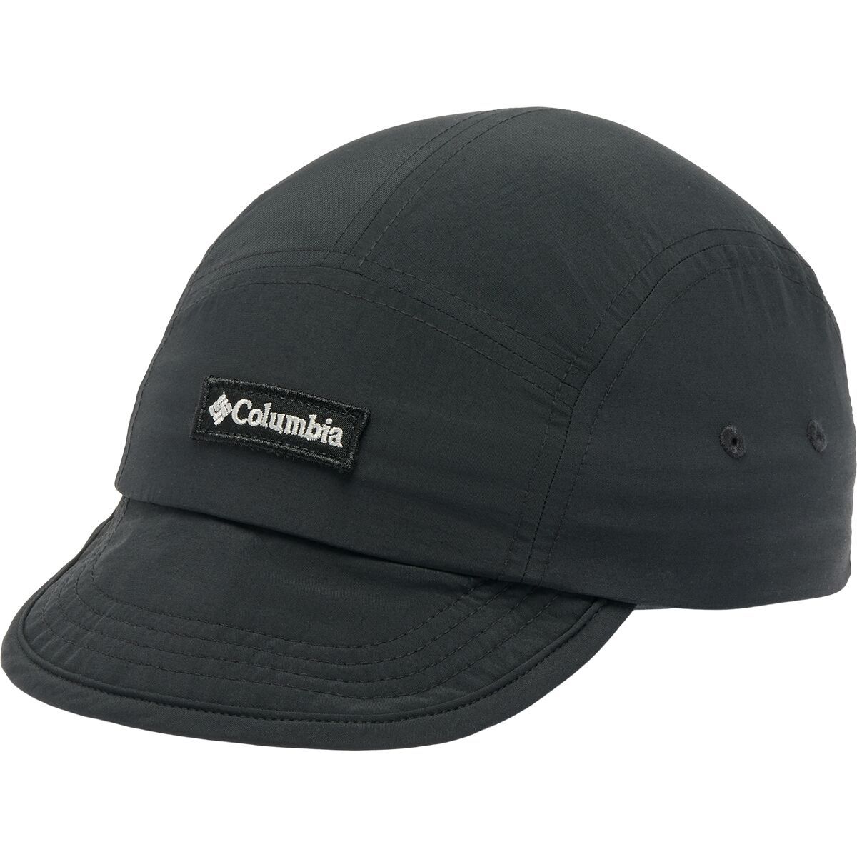 Image of Columbia Camp Charlie 5-Panel Hat - Kids' Black, One Size
