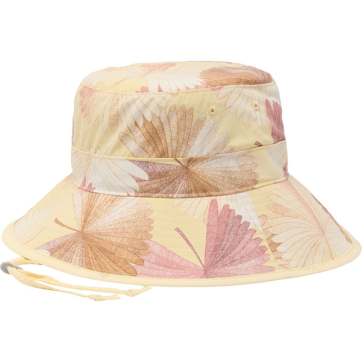 Columbia Columbia Diamond Crest Printed Sun Hat - Women's Lemon Wash Rays, L/XL