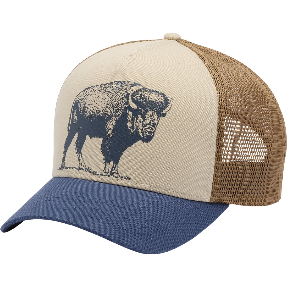 Image of Columbia Road Ready Snapback Hat Nocturnal/Ancient Fossil/Buffalo, One Size
