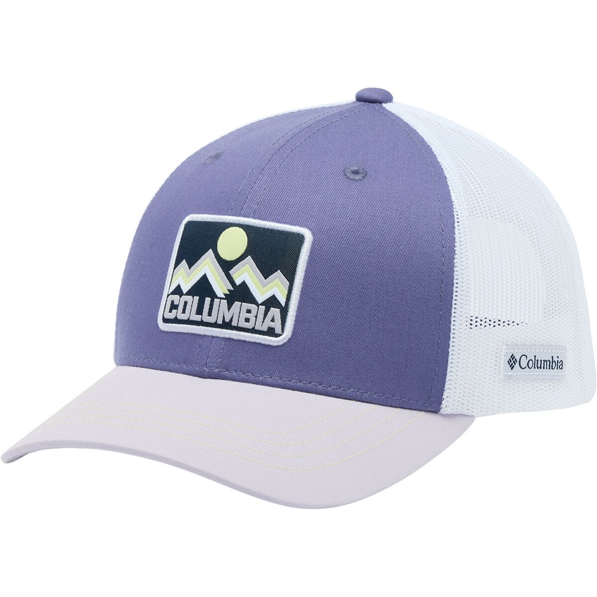 Image of Columbia Snapback Hat - Kids' Stormwatch/Lavender Pearl/White, One Size