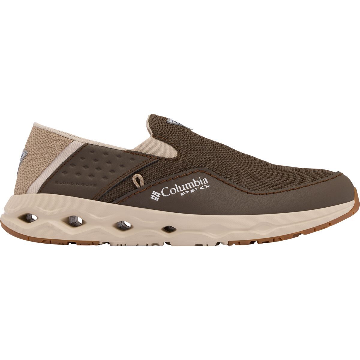 Columbia Bahama X Slip-On Shoe - Men's Mud/Oxford Tan, 9.5