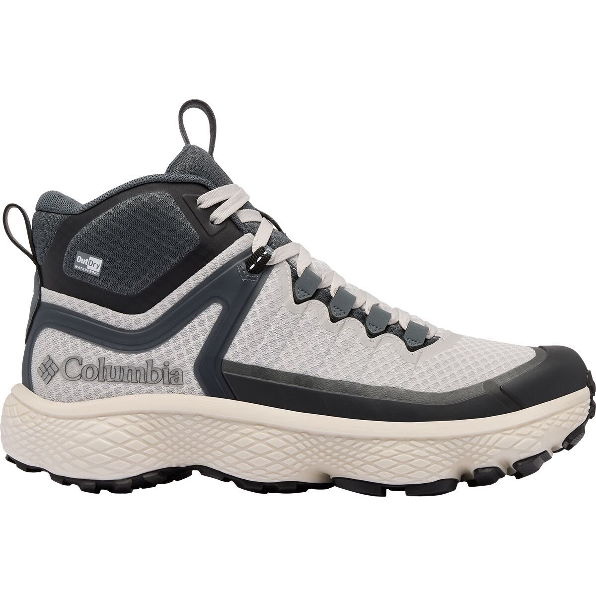 Image of Columbia Escape Thrive Titanium Mid Outdry Hiking Shoe - Men's Moonstone/Graphite, 9.5