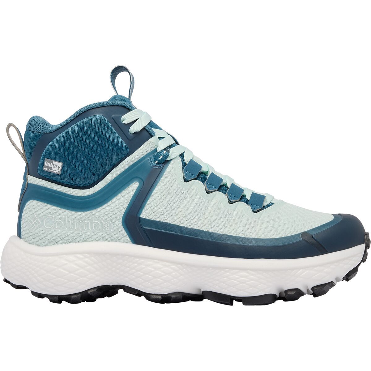 Image of Columbia Escape Thrive Titanium Mid Outdry Hiking Shoe - Women's Skylight/Blue Heron, 9.0