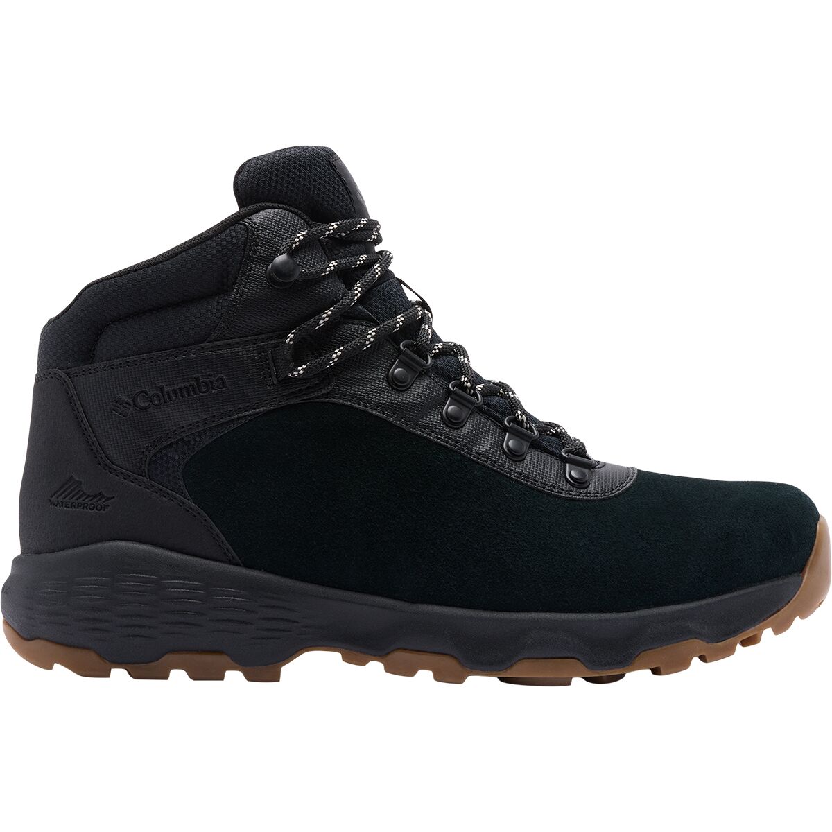 Image of Columbia Newton Wander Hiking Boot - Men's Black/Black, 12.0