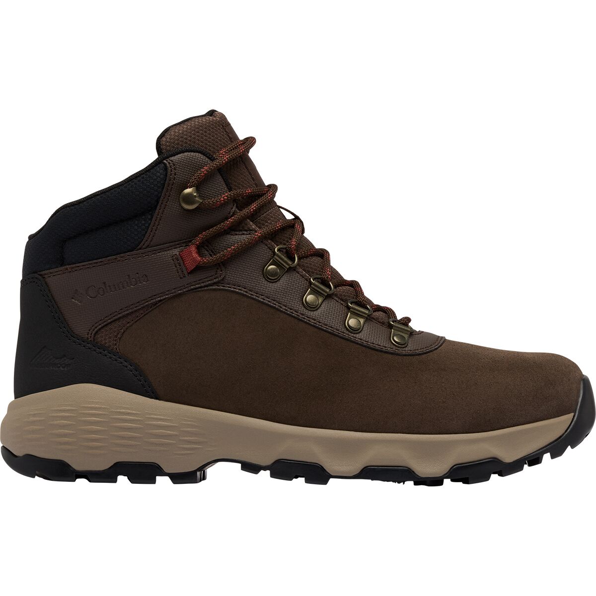 Image of Columbia Newton Wander Hiking Boot - Men's Cordovan/Spice, 13.0