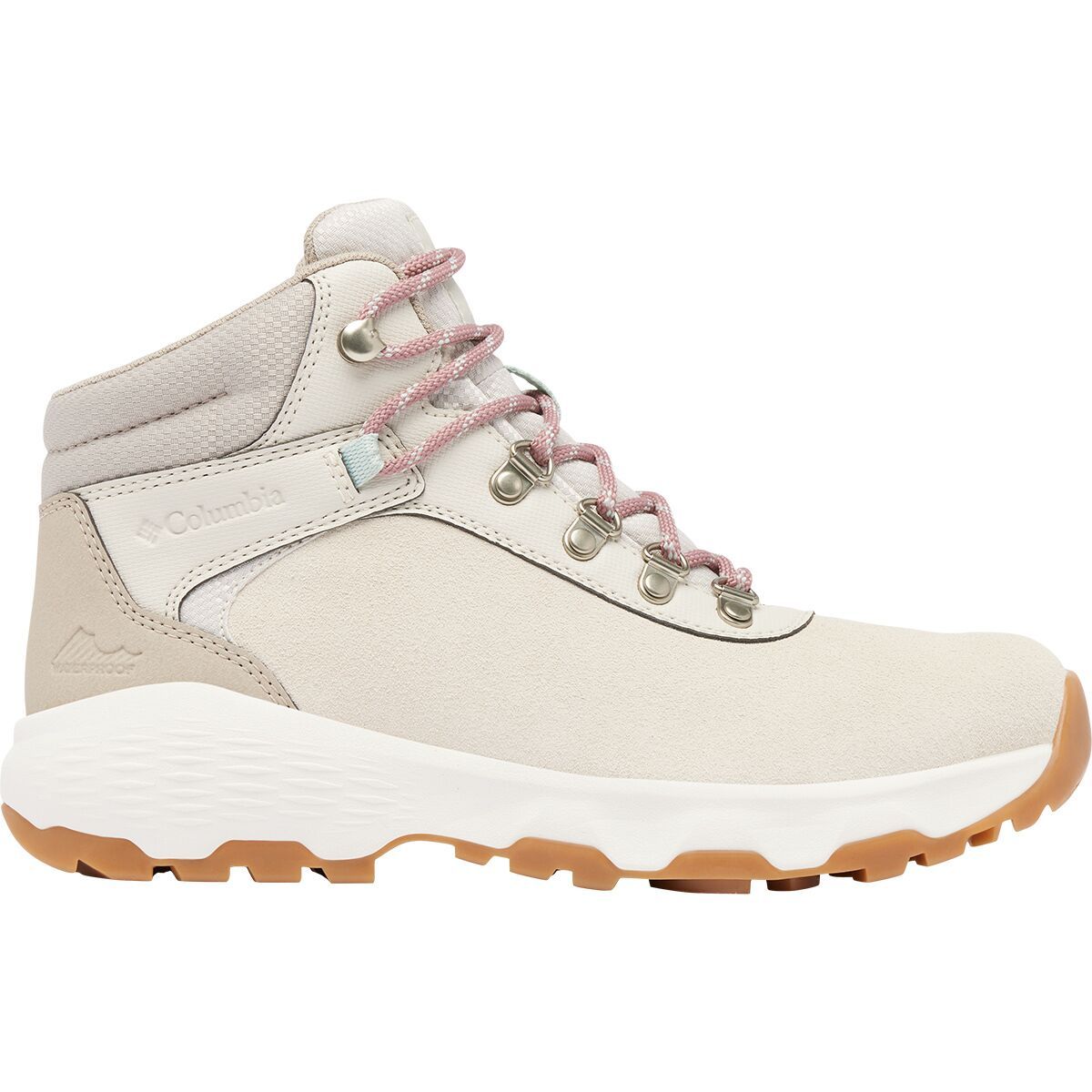 Image of Columbia Newton Wander Hiking Boot - Women's Cloud Grey/Cool Green, 9.5