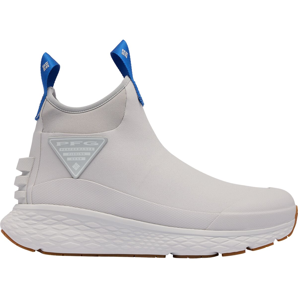 Image of Columbia PFG Pro Sport Boot - Men's Grey Ice/Vivid Blue, 12.0