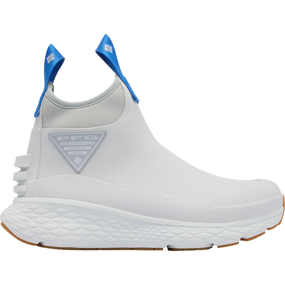 Image of Columbia PFG Pro Sport Boot - Women's Grey Ice/Vivid Blue, 10.0