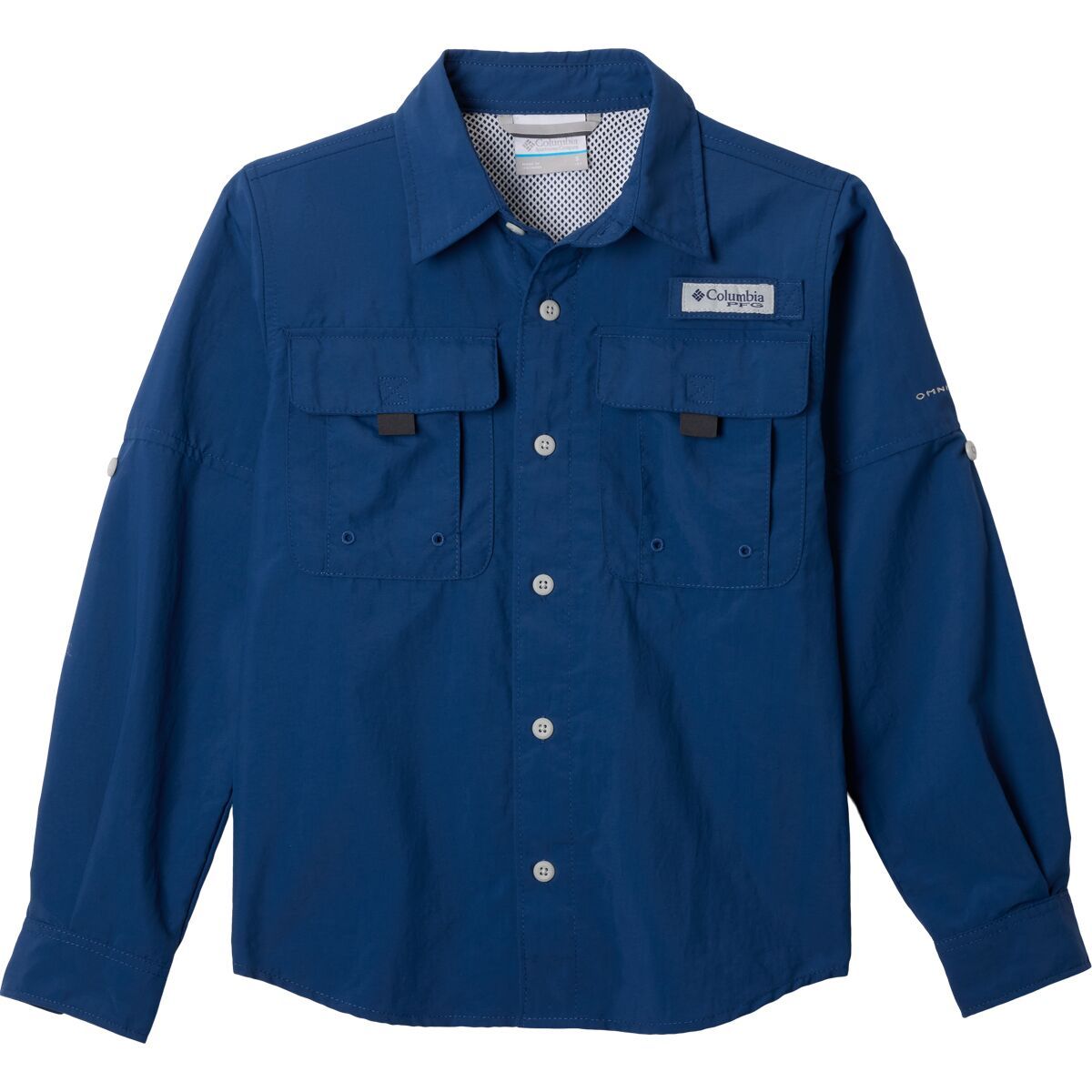 Columbia Bahama II Long-Sleeve Shirt - Boys' Carbon, XL