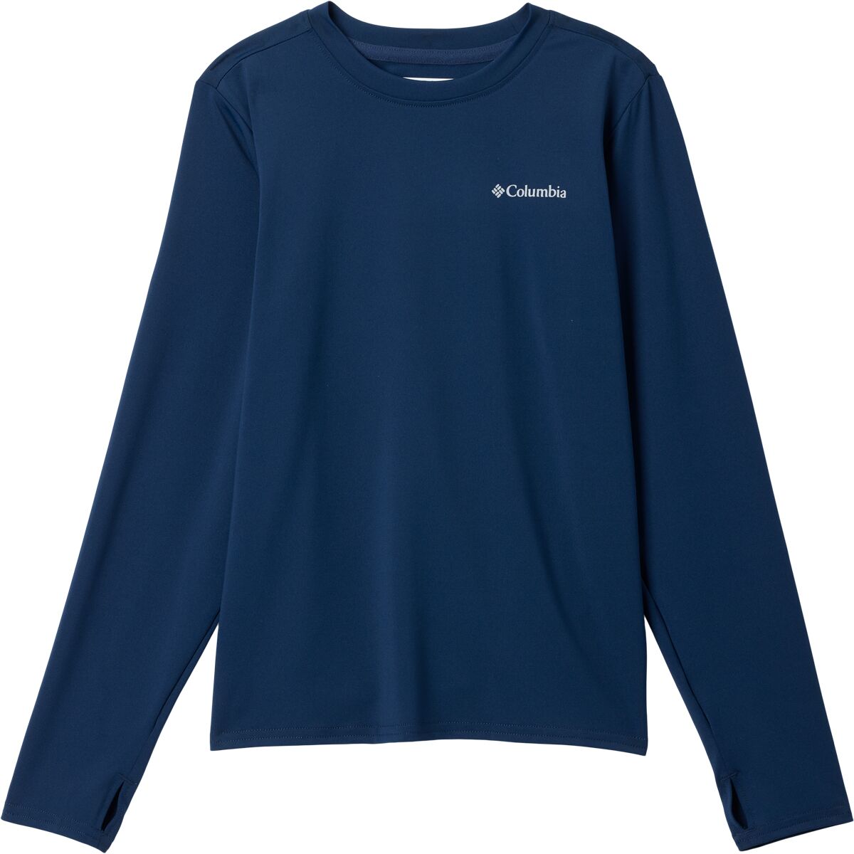 Image of Columbia Chill River Long-Sleeve Shirt - Kids' Collegiate Navy, XXS