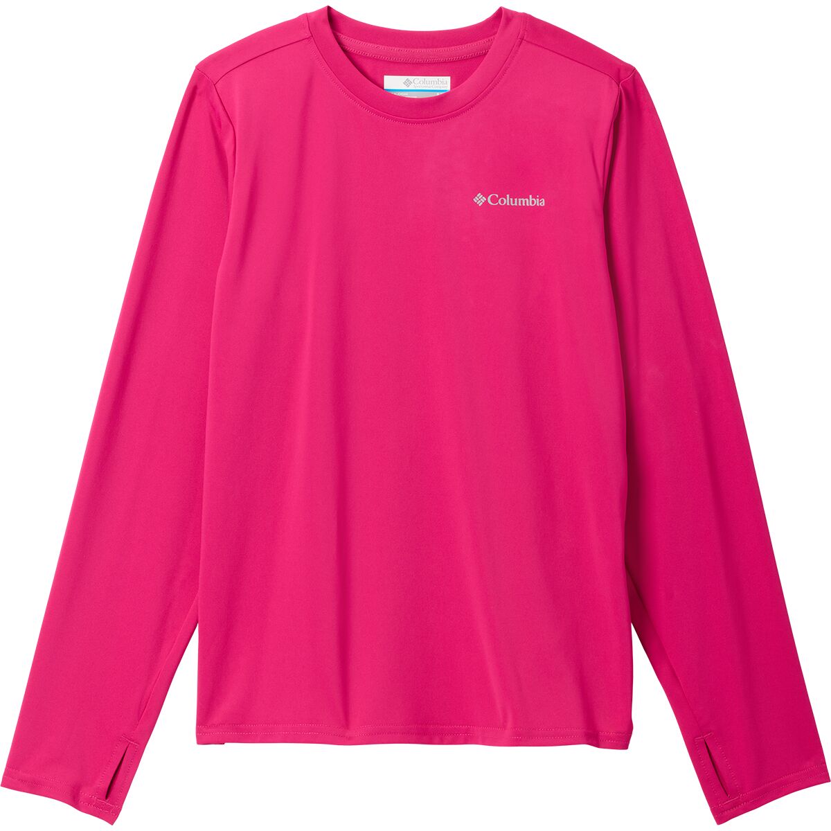 Image of Columbia Chill River Long-Sleeve Shirt - Kids' Guava Pink, L