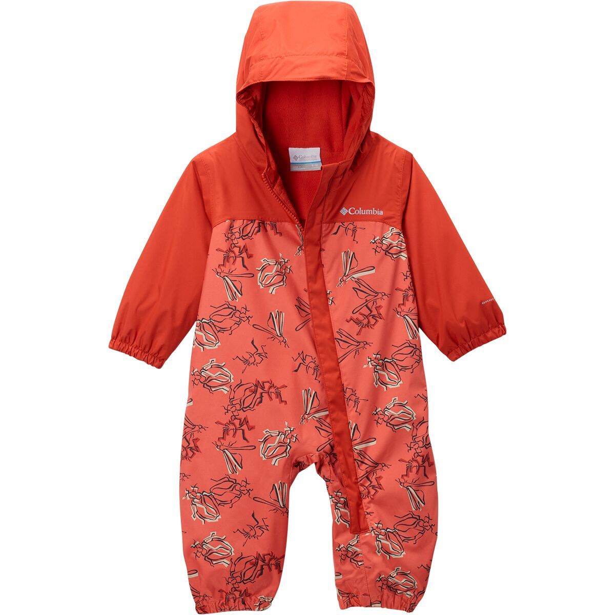 Image of Columbia Critter Jitters III Rain Suit - Infants' Zing Buggin/Super Sonic, 3/6M