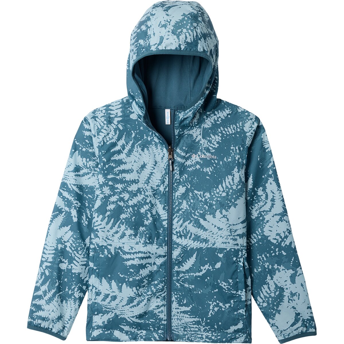 Image of Columbia Pixel Grabber II Reversible Jacket - Kids' Everblue Ferned, L