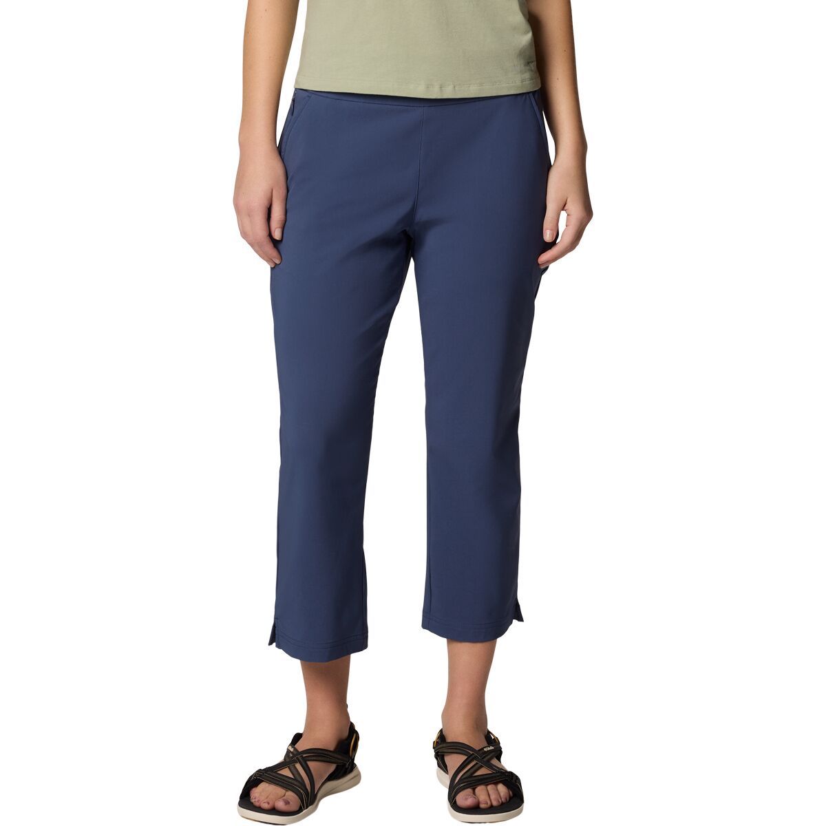 Image of Columbia All Seasons Capri Pant - Women's Nocturnal, XL