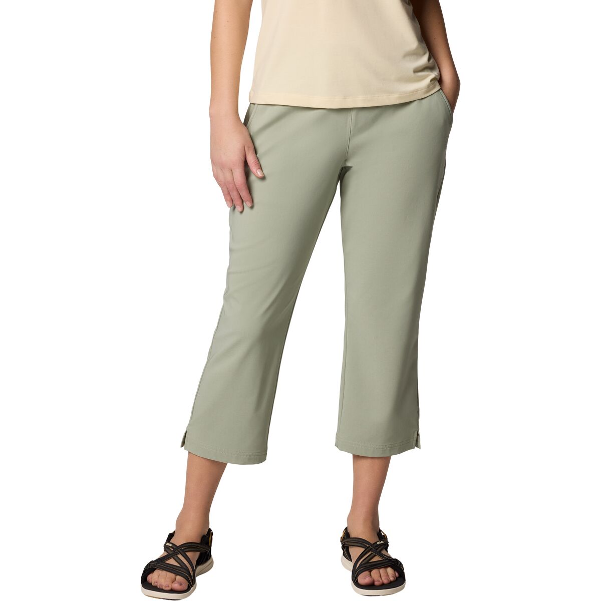 Image of Columbia All Seasons Capri Pant - Women's Safari, XS