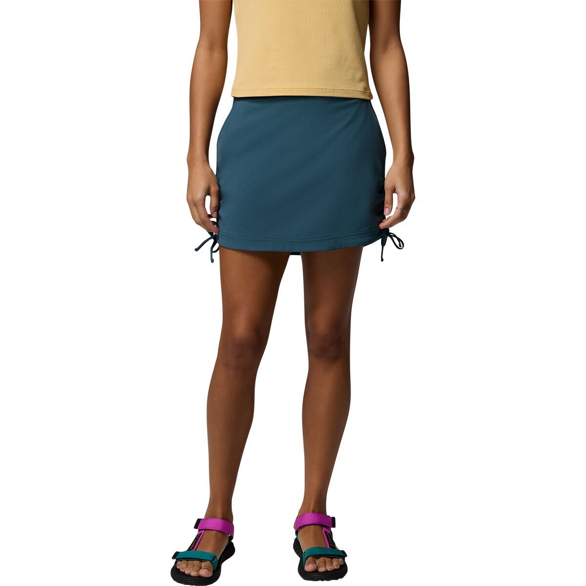 Image of Columbia All Seasons Ruched Skort - Women's Everblue, S
