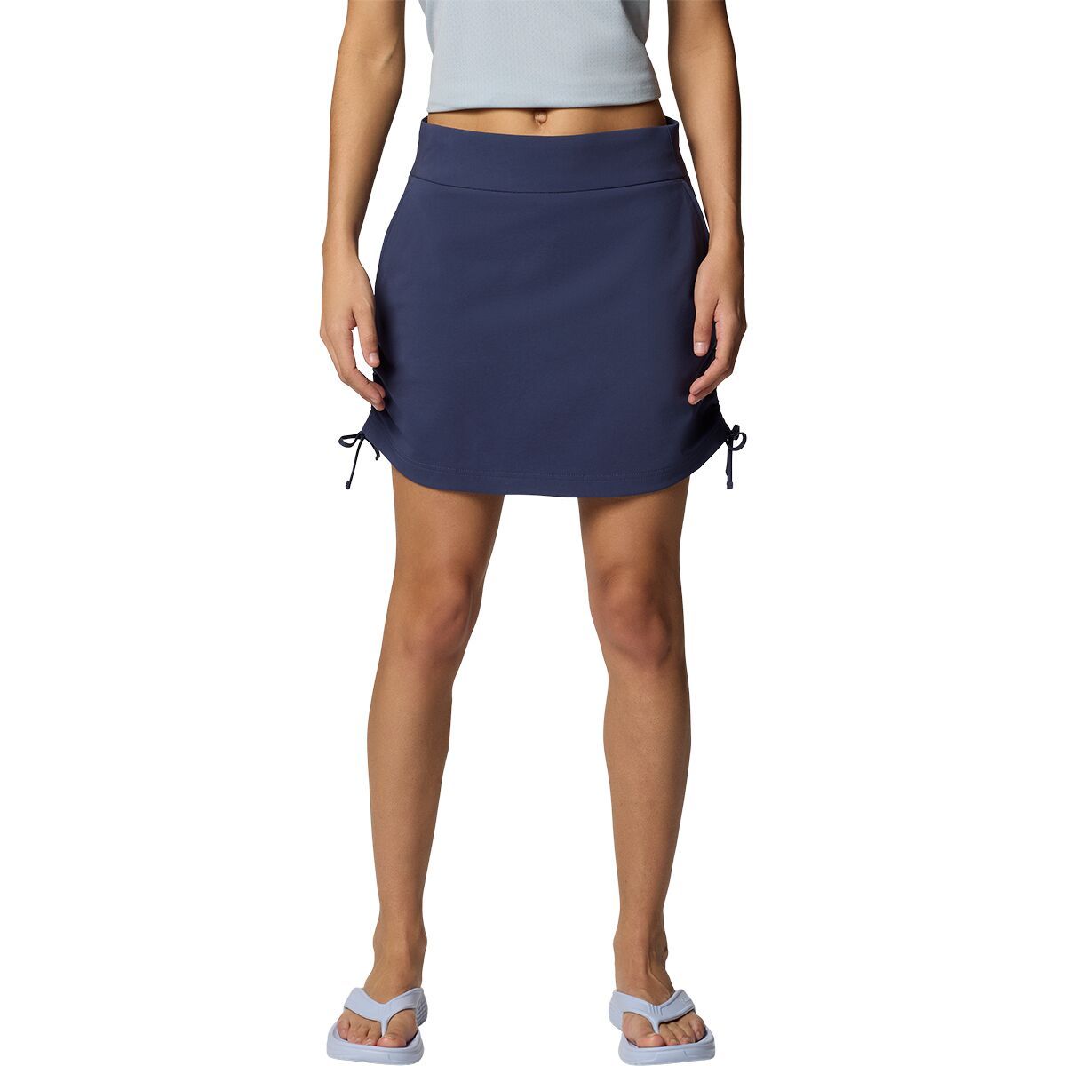 Image of Columbia All Seasons Ruched Skort - Women's Nocturnal, M