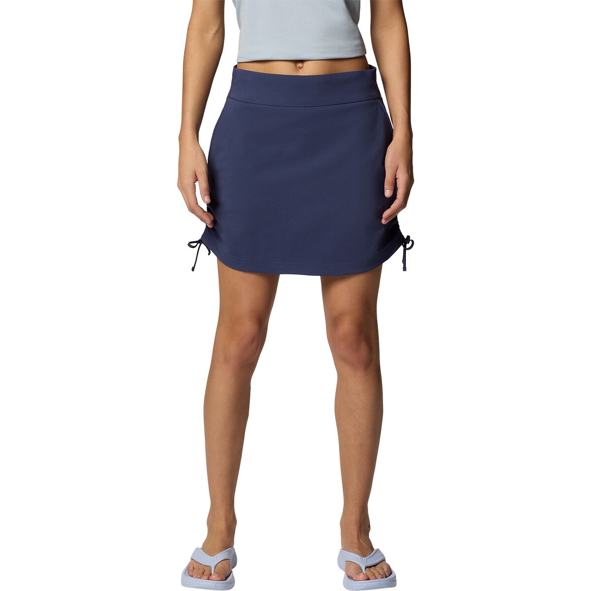 Image of Columbia All Seasons Ruched Skort - Women's Nocturnal, M