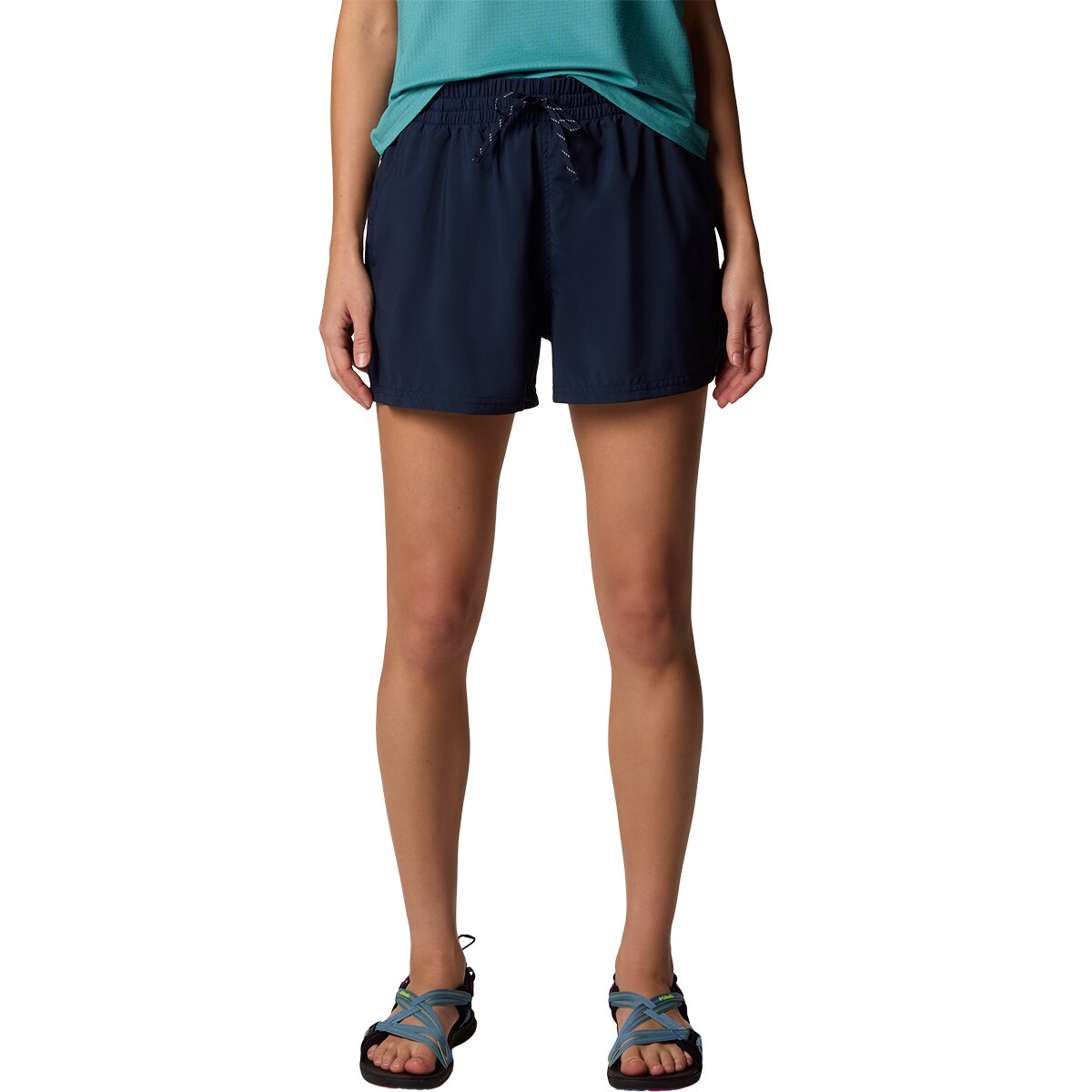 Image of Columbia BlueVista Hill 3in Short - Women's Collegiate Navy, M