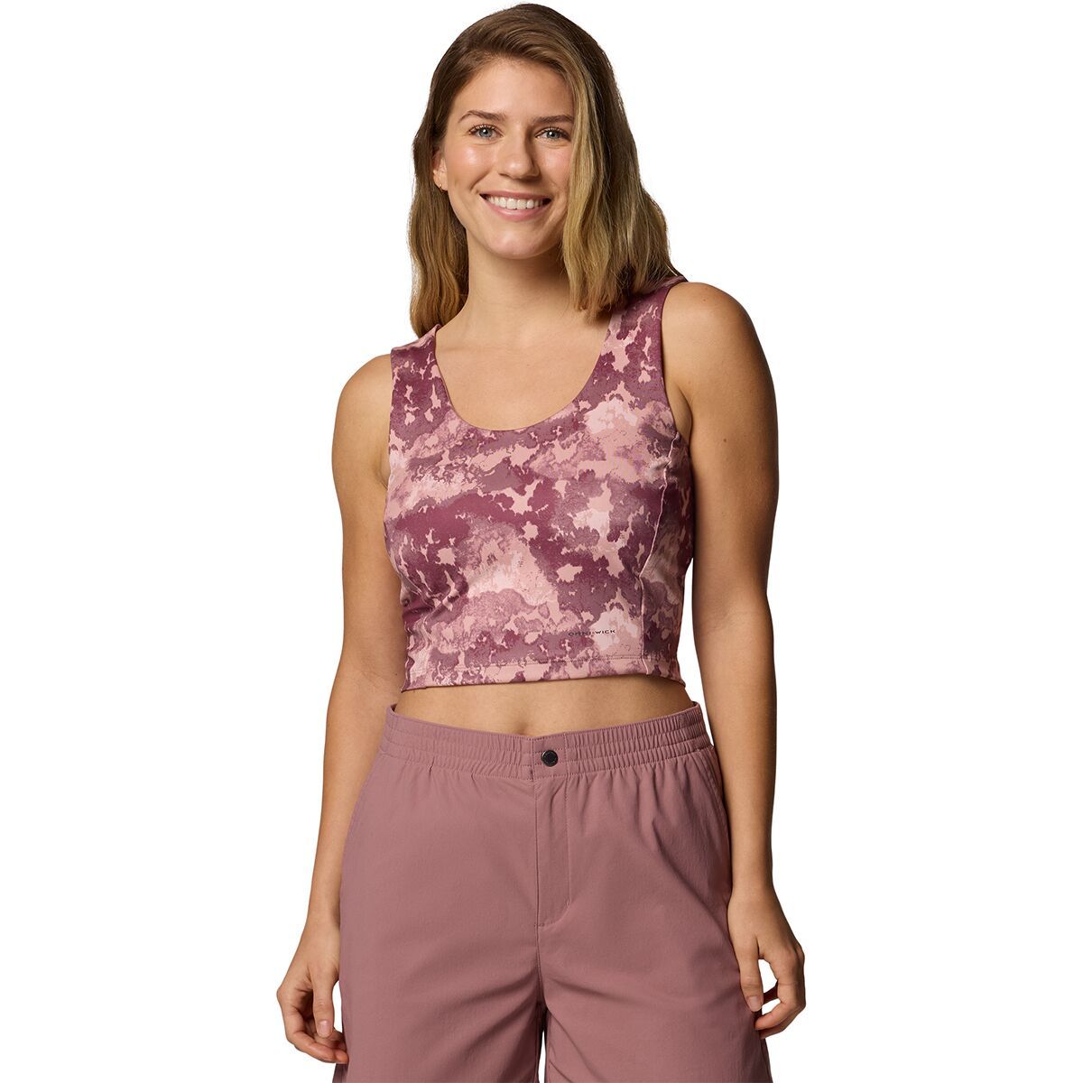 Columbia Boundless Trek Tank Top - Women's Eraser Pink Deco Camo, L