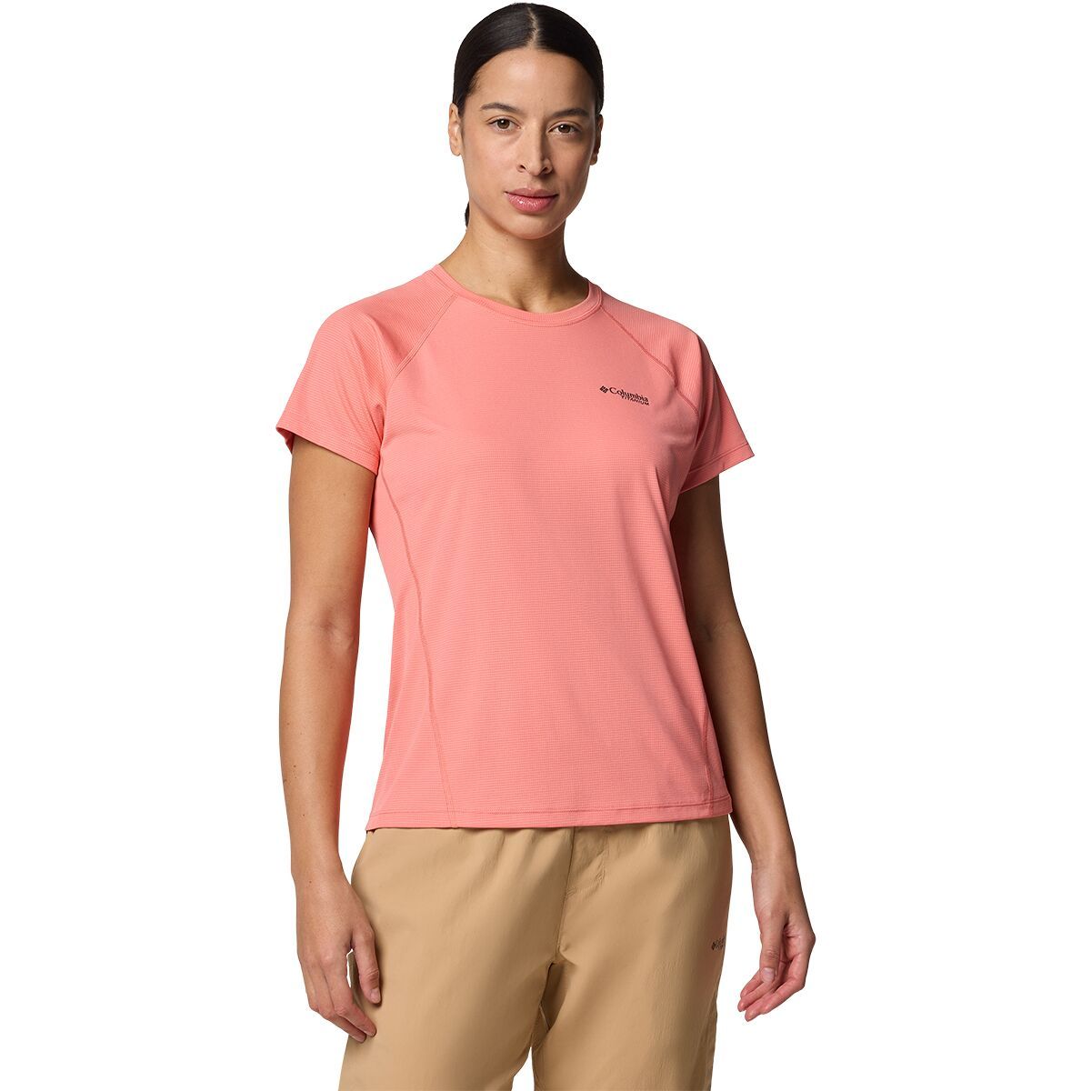 Image of Columbia Cirque River Pro Short-Sleeve Crew Shirt - Women's Alpenglow, XL
