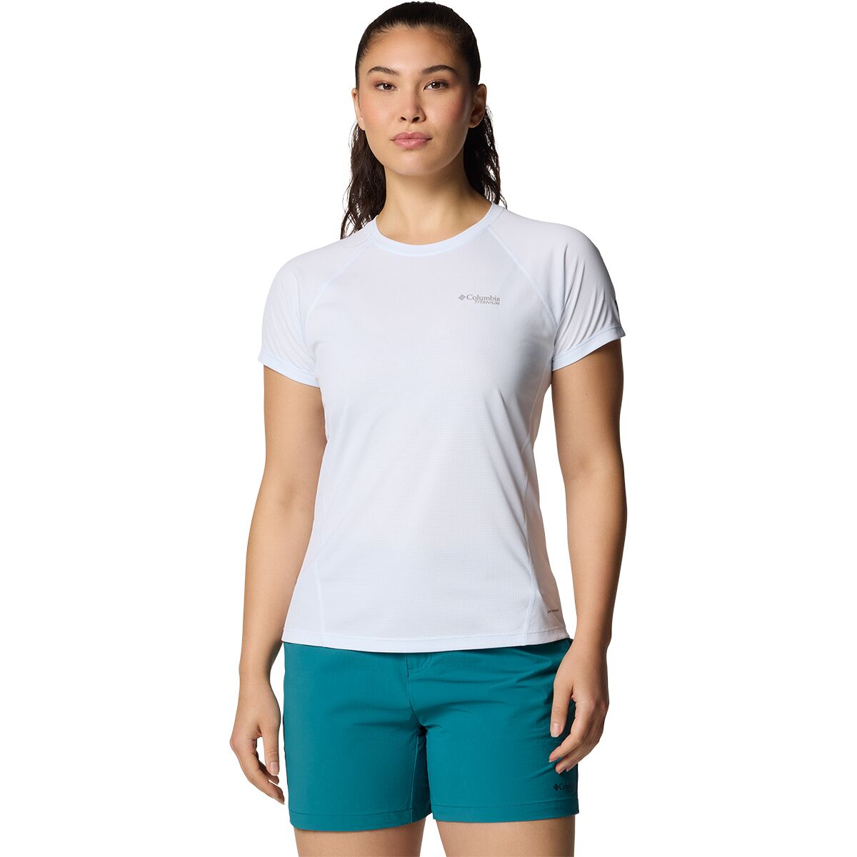 Image of Columbia Cirque River Pro Short-Sleeve Crew Shirt - Women's White, XXL