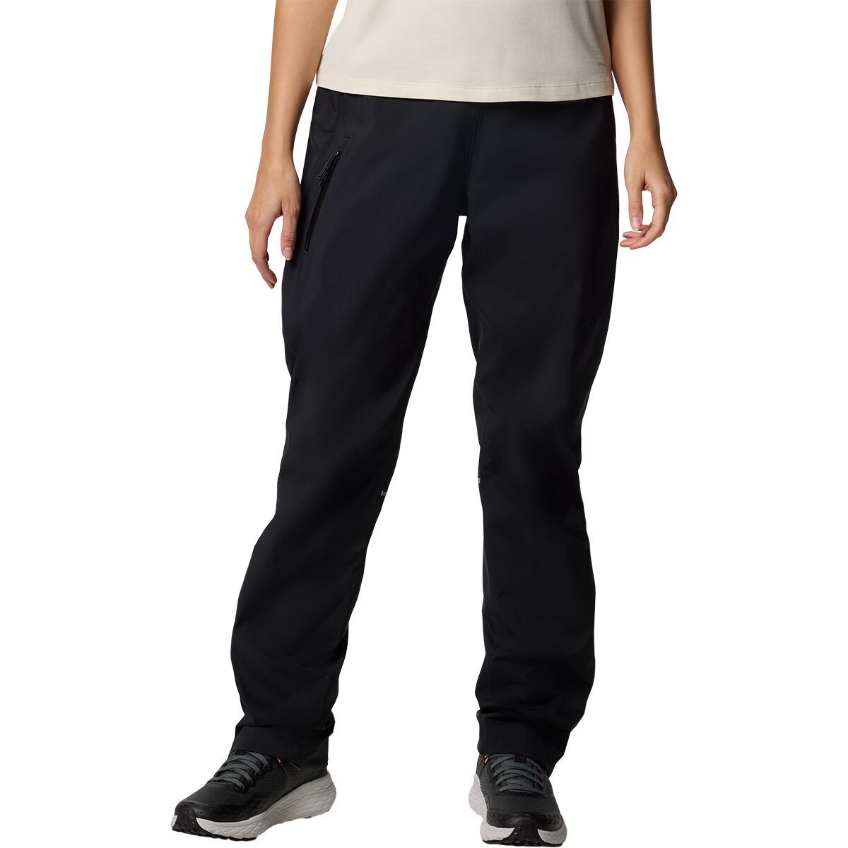 Image of Columbia Hazy Trail II Rain Pant - Women's Black, XS/Reg