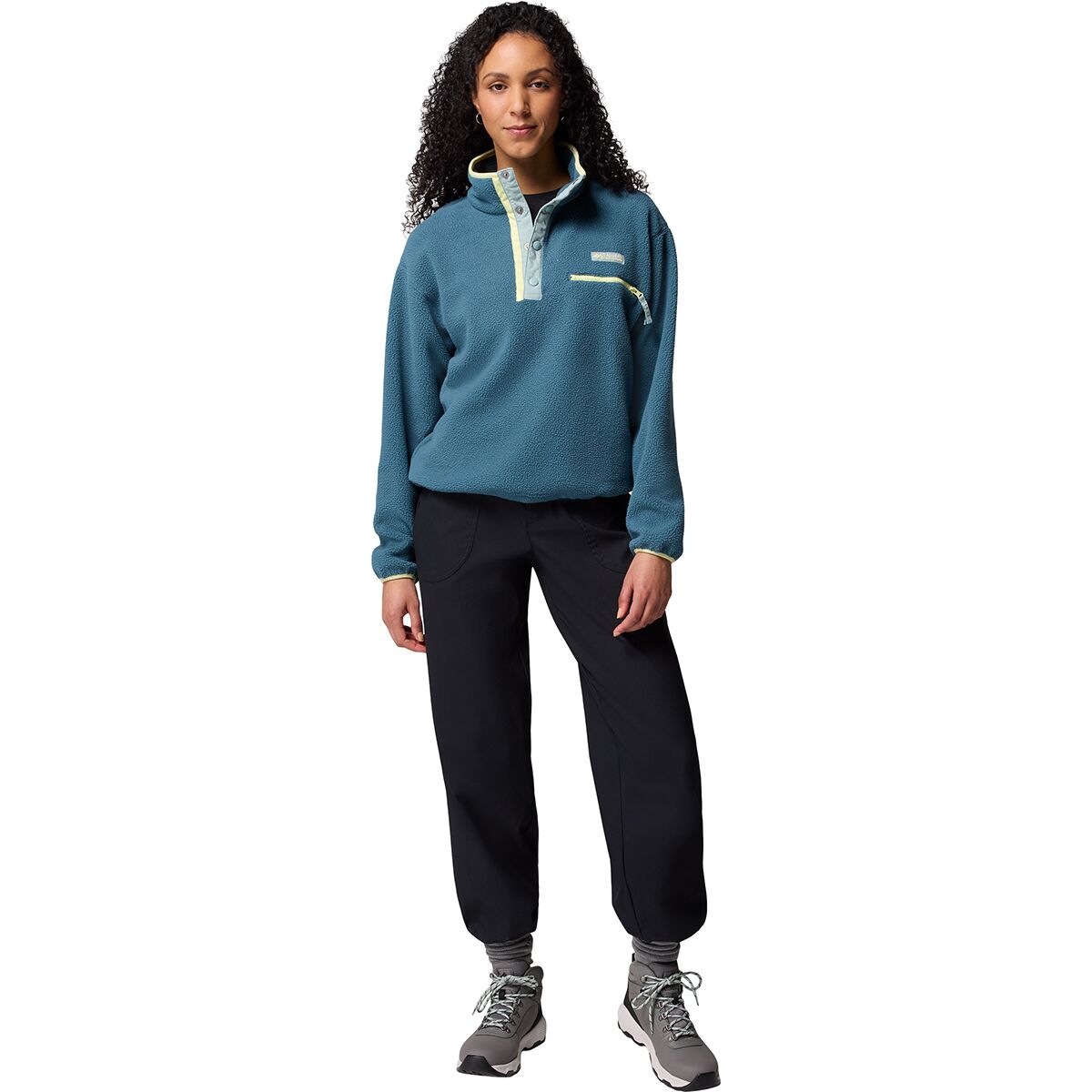 Columbia Helvetia II Cropped 1/2-Snap Fleece Pullover - Women's