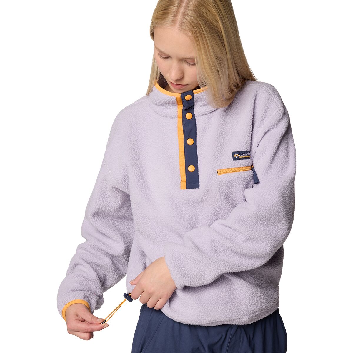 Columbia Helvetia II Cropped 1/2-Snap Fleece Pullover