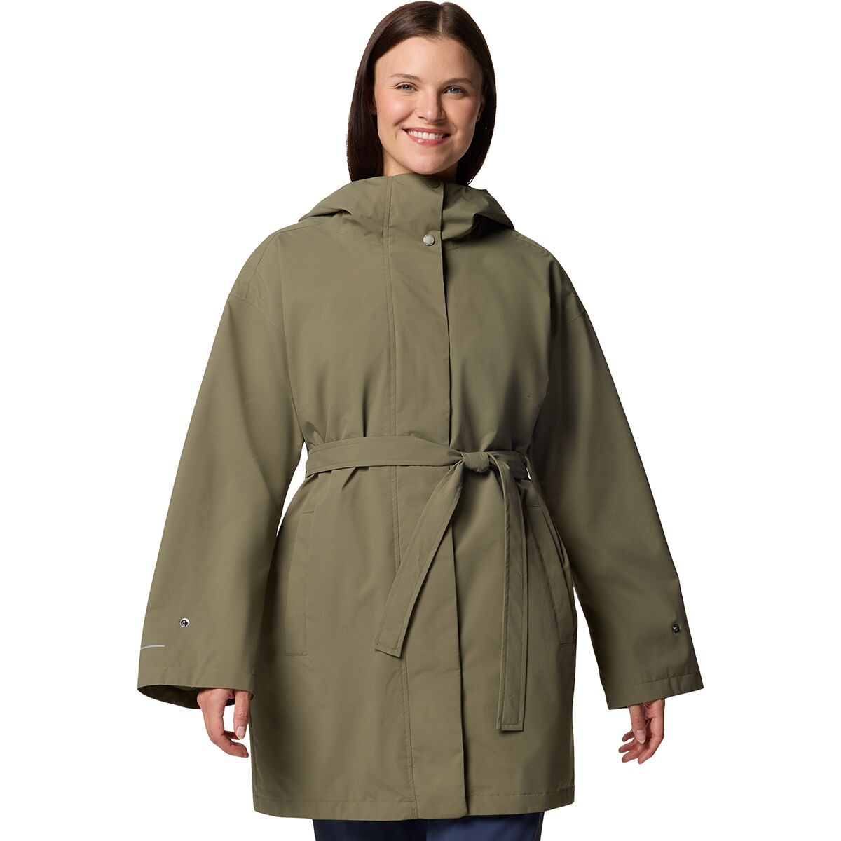 Image of Columbia Here And There III Trench Jacket - Women's Stone Green, L