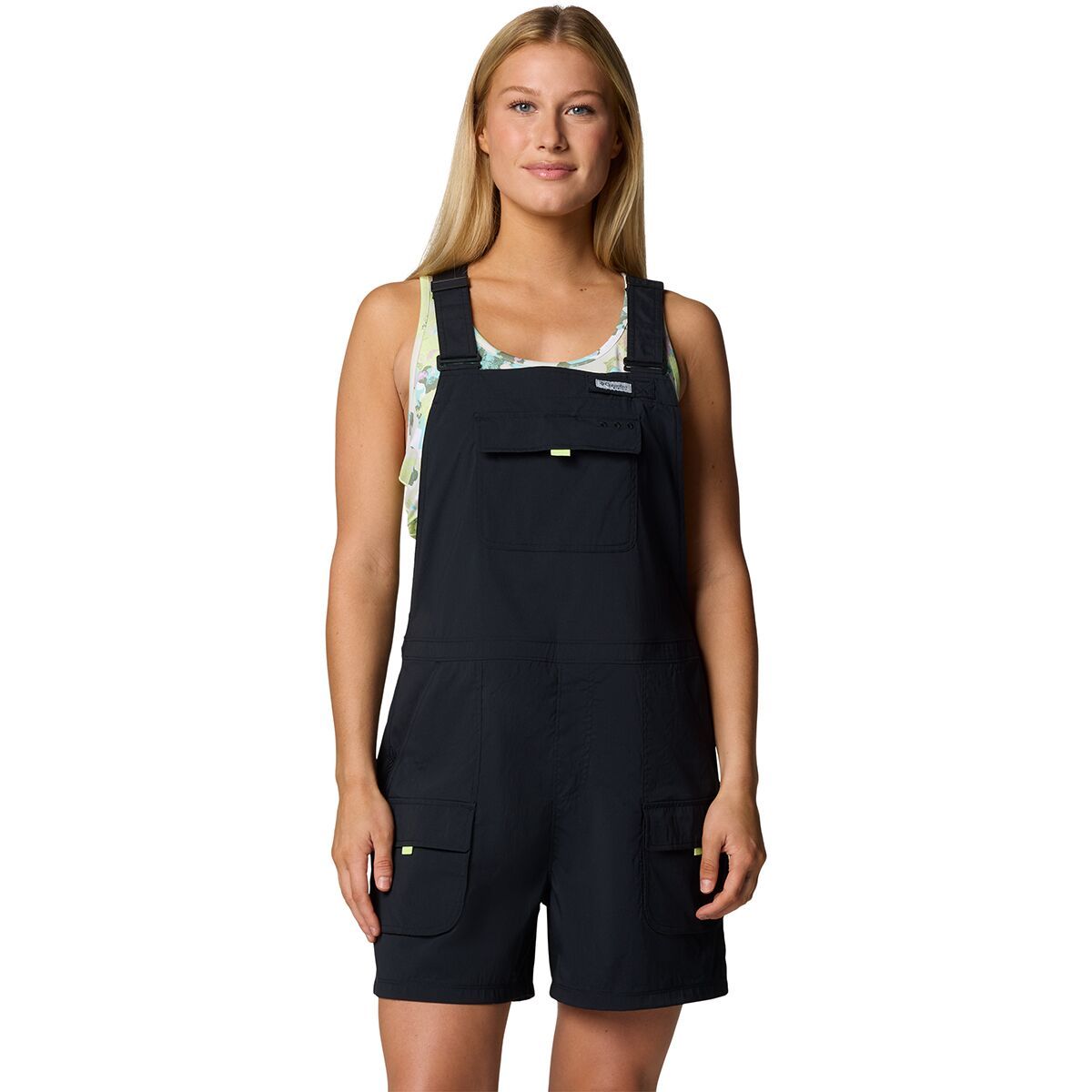 Columbia PFG Open Water 4in Short Overall - Women's Black, XS
