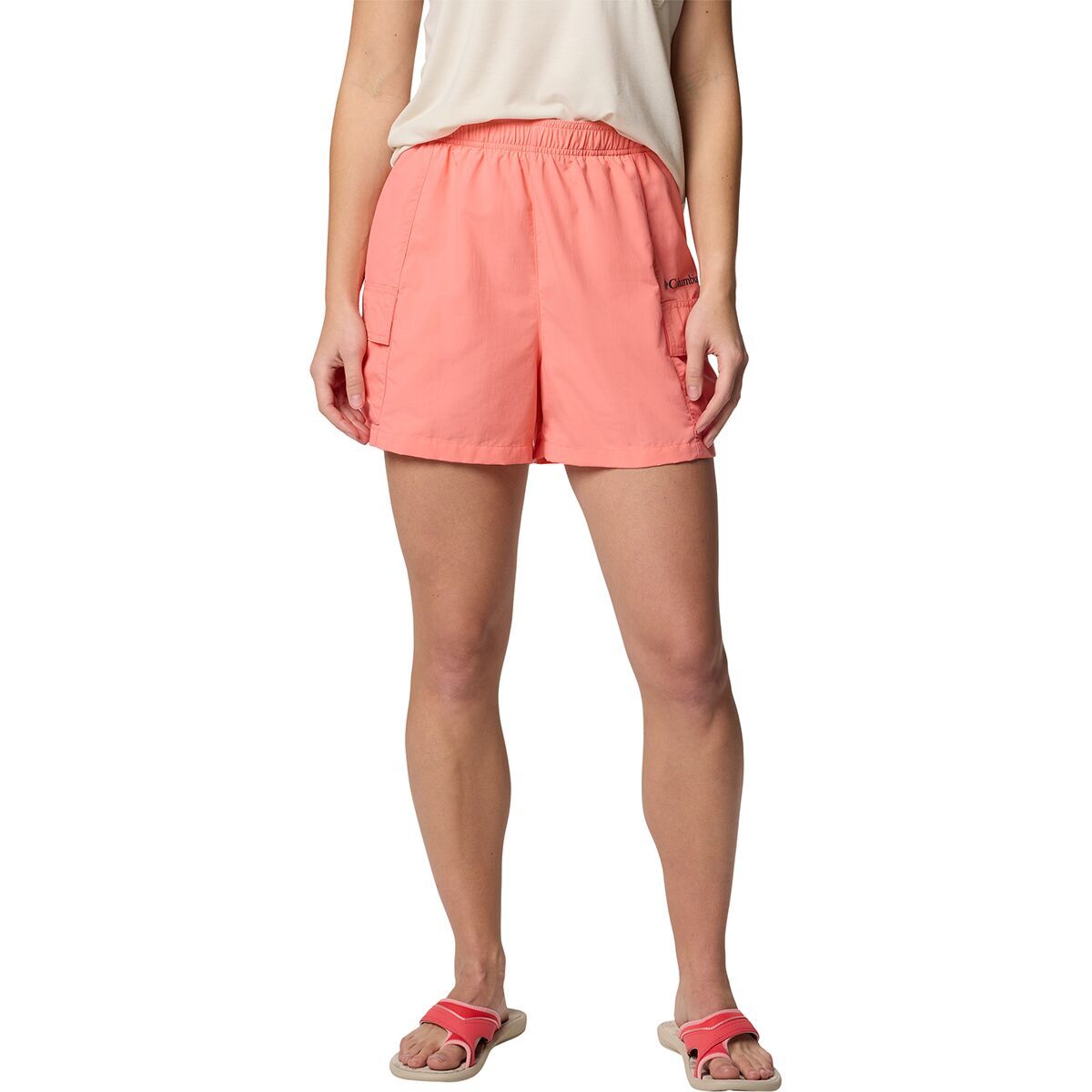 Image of Columbia Sandier 4in Short - Women's Alpenglow, M