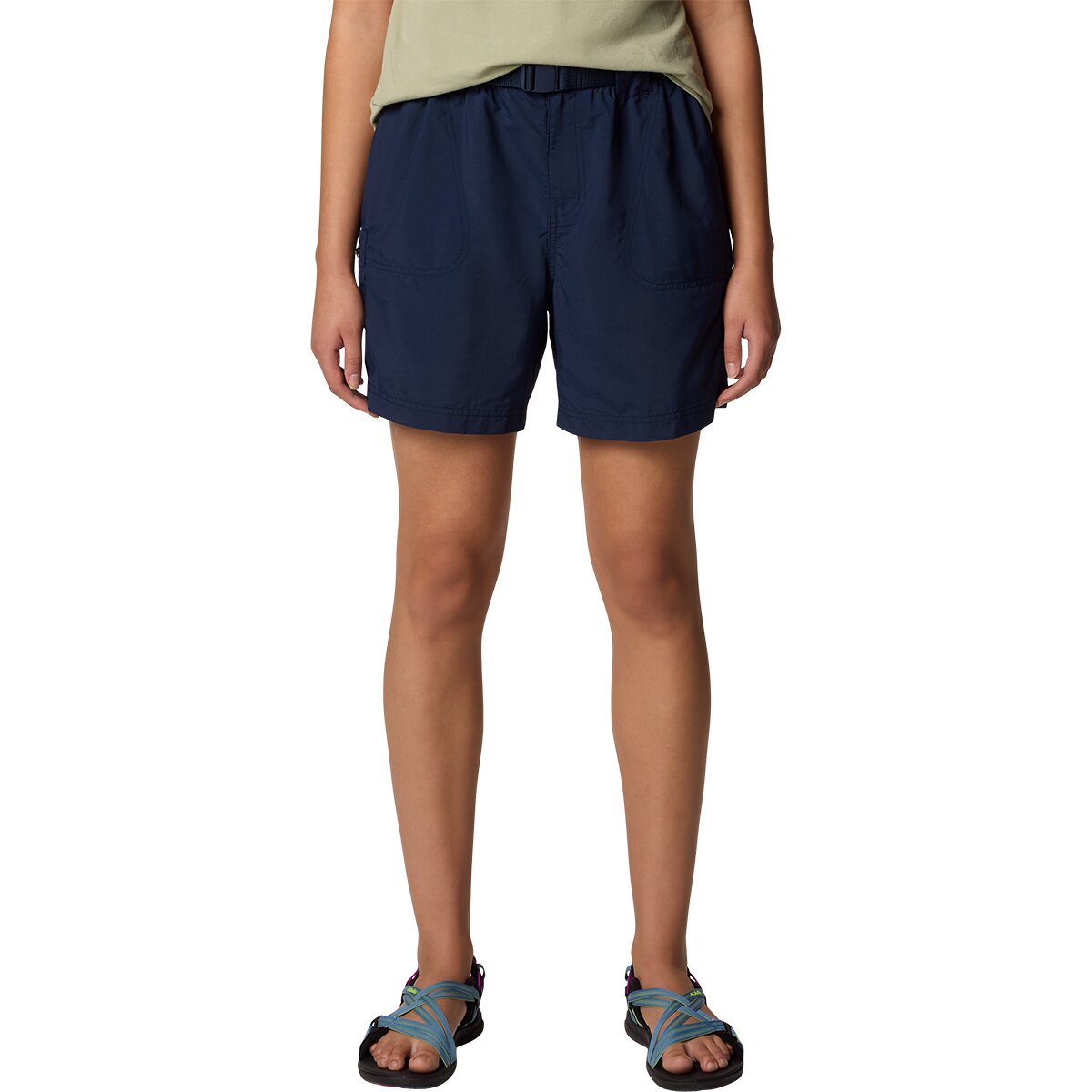 Image of Columbia Sandy River Cargo II 6in Short - Women's Collegiate Navy, XL
