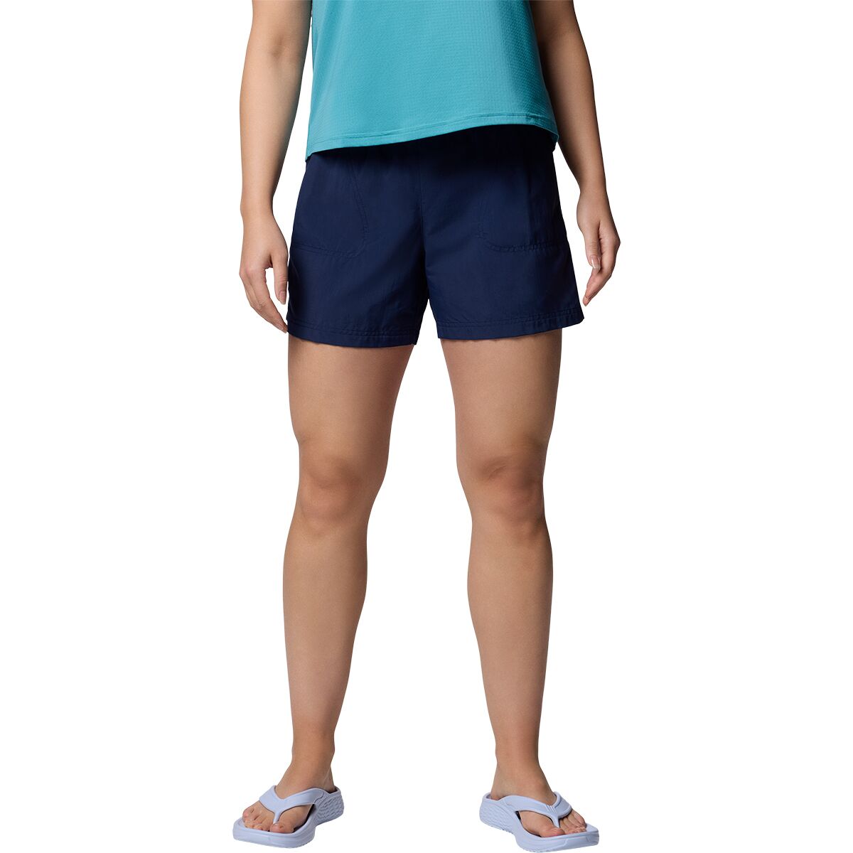 Image of Columbia Sandy River II 5in Short - Women's Collegiate Navy, XL
