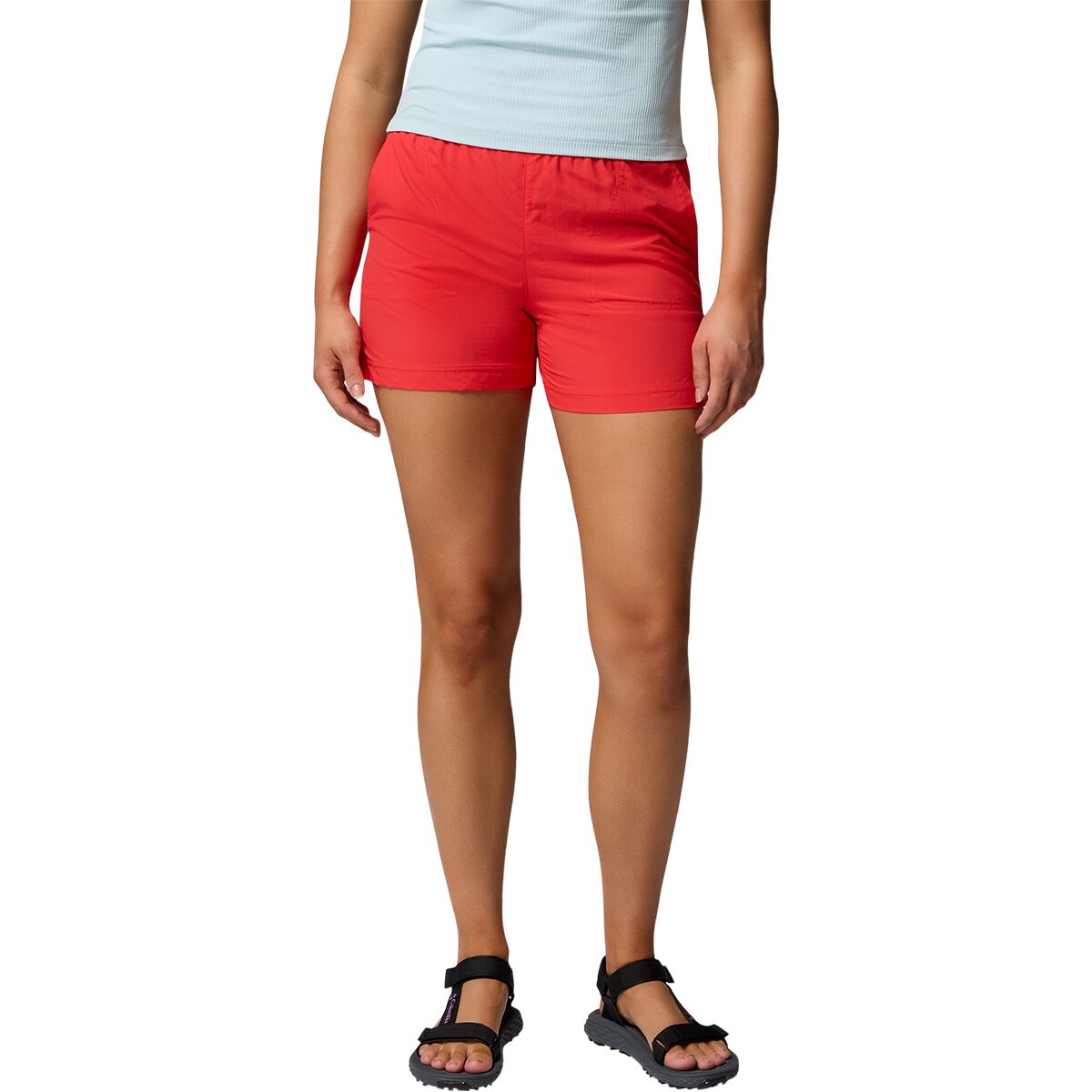 Image of Columbia Sandy River II 5in Short - Women's Poppy Red, L