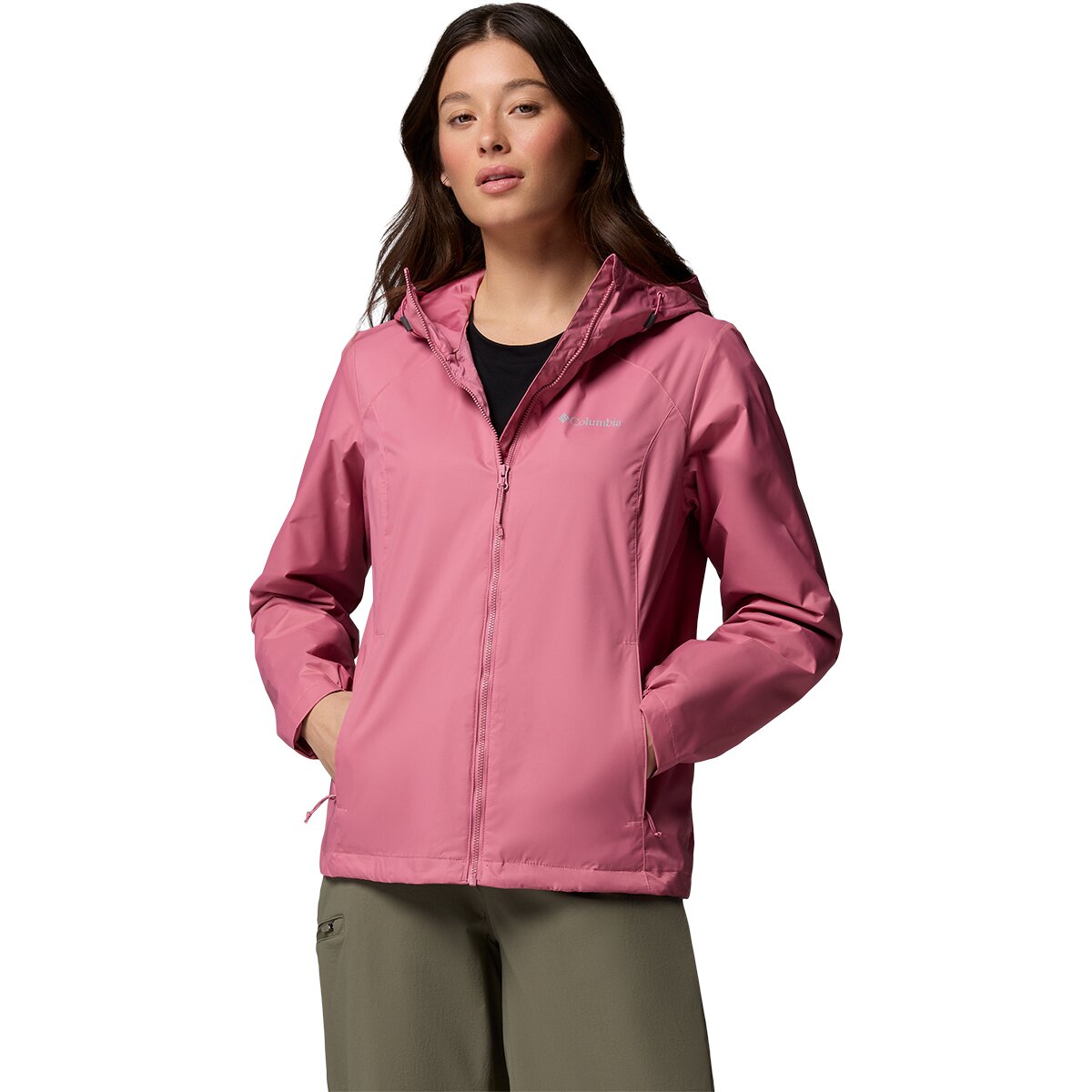 Image of Columbia Scattered Showers Jacket - Women's Rosette, XS