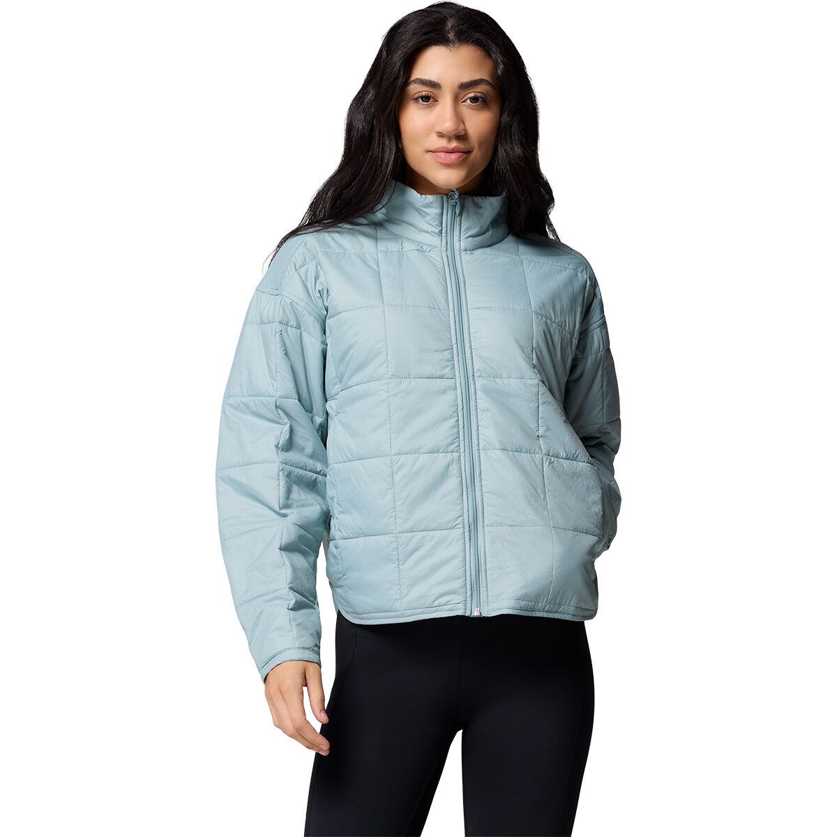 Image of Columbia Sienna Hill Quilted Jacket - Women's Crushed Blue, XL