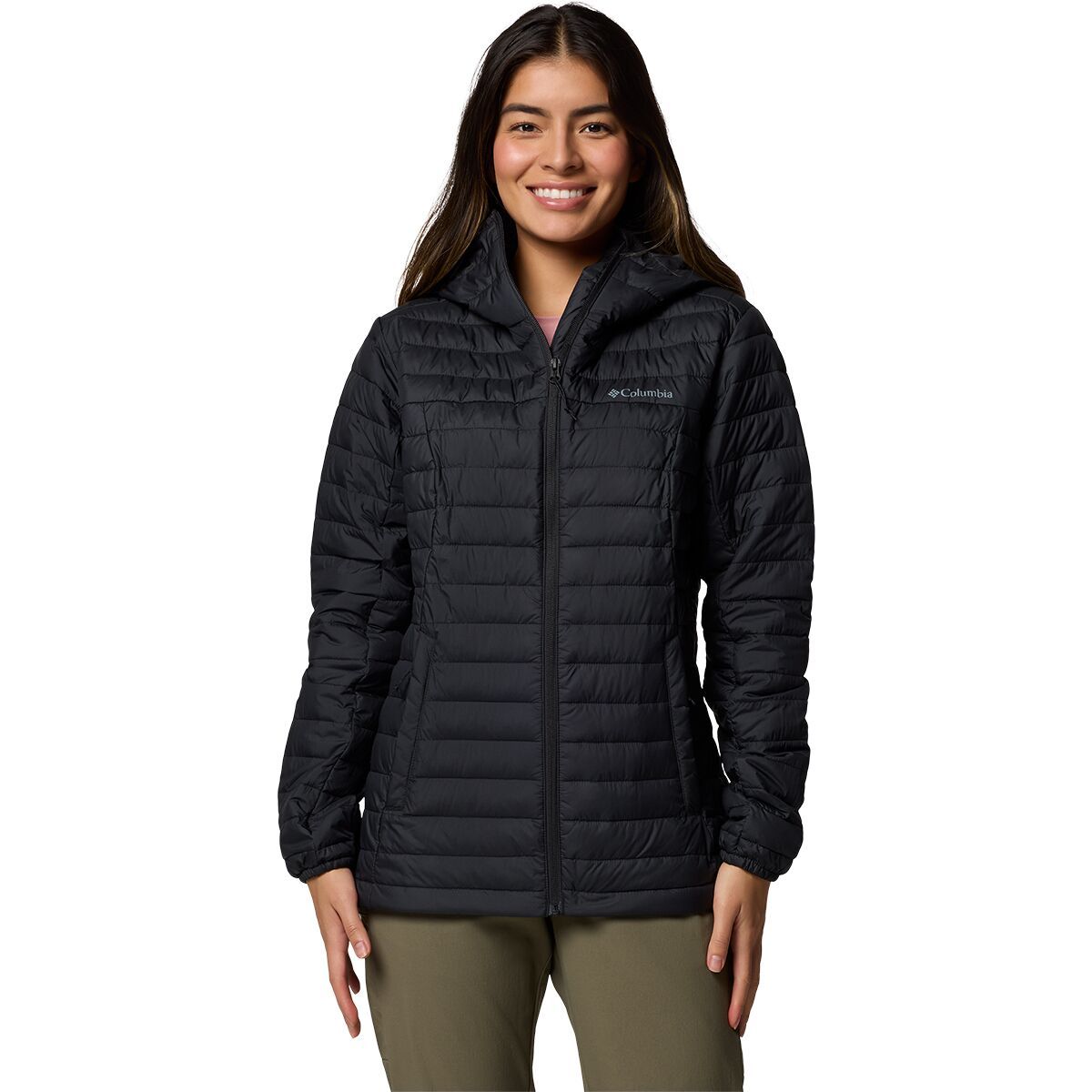 Image of Columbia Silver Falls II Hooded Jacket - Women's Black, M