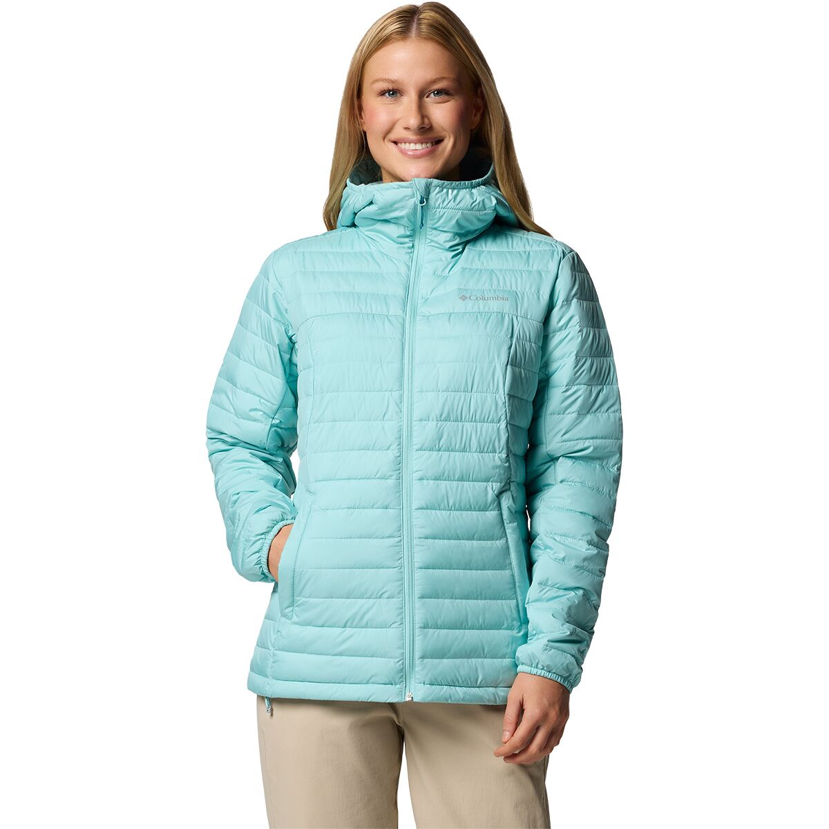Image of Columbia Silver Falls II Hooded Jacket - Women's Spray, XS
