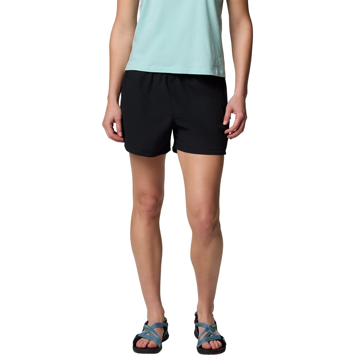 Image of Columbia Sucker For Summer 4in Short - Women's Black, XS