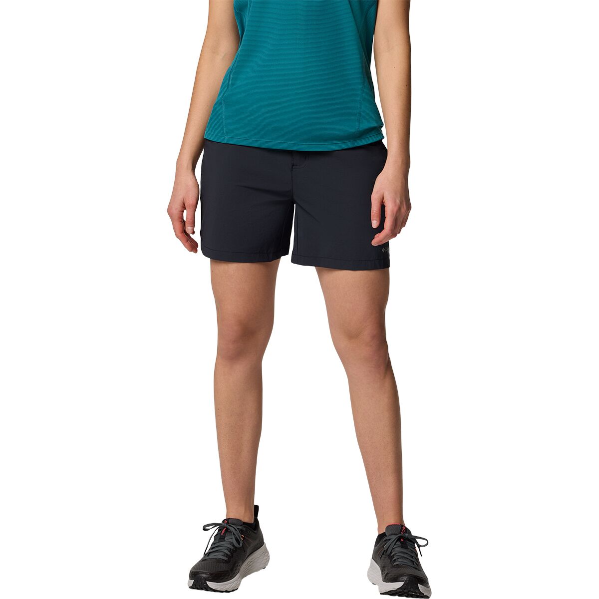 Image of Columbia Summit Valley II 7in Short - Women's Black, 14