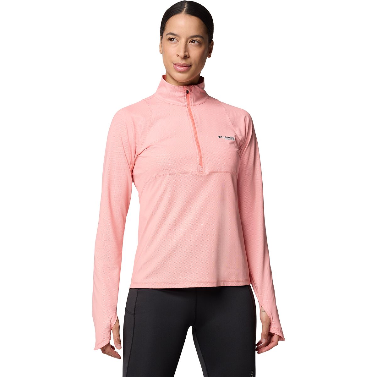Image of Columbia Summit Valley Long-Sleeve Half-Zip Jacket - Women's Alpenglow, M