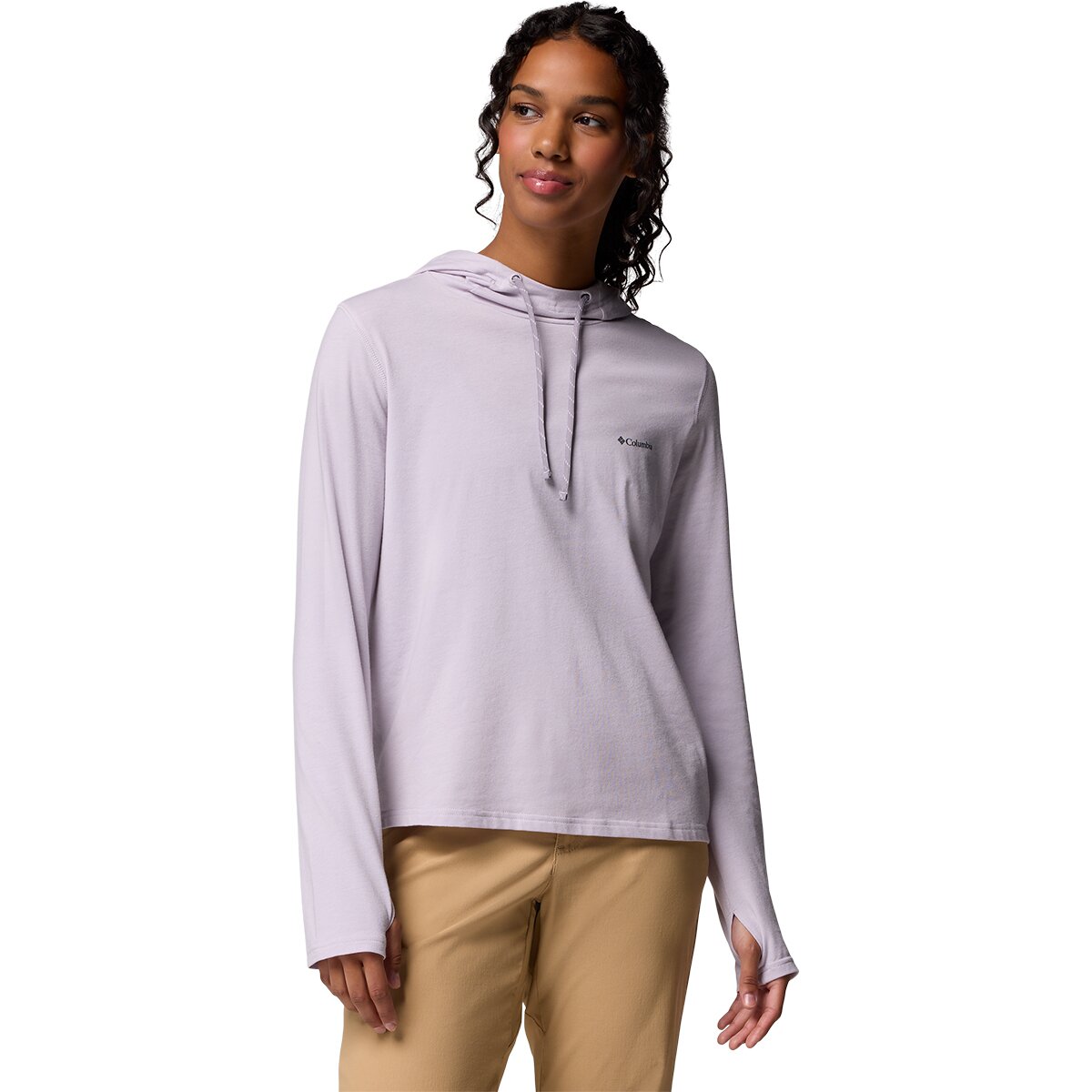 Image of Columbia Sun Trek II Hoodie - Women's Lavender Pearl, XS